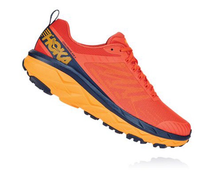 Hoka One One Trainers Mens Red - Challenger ATR 5 - 75941RSMX